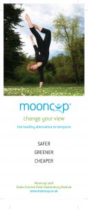 Loretta-Hope-Mooncup-ltd-lifestyle-model-product-promotion-commercial-modelling-teenager-Glastonbury-festival-programme-magazine-advert-menstrual-cup-feminine-hygiene-eco-friendly-reusable-safe-dancer-handplant
